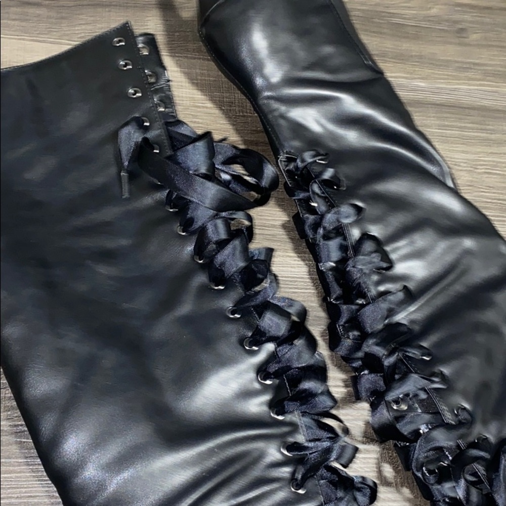 Thigh high boots